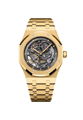 Audemars Piguet Royal Oak Frosted Gold Double Balance Wheel Openworked 41 mm 15407BA.OO.1220BA.01